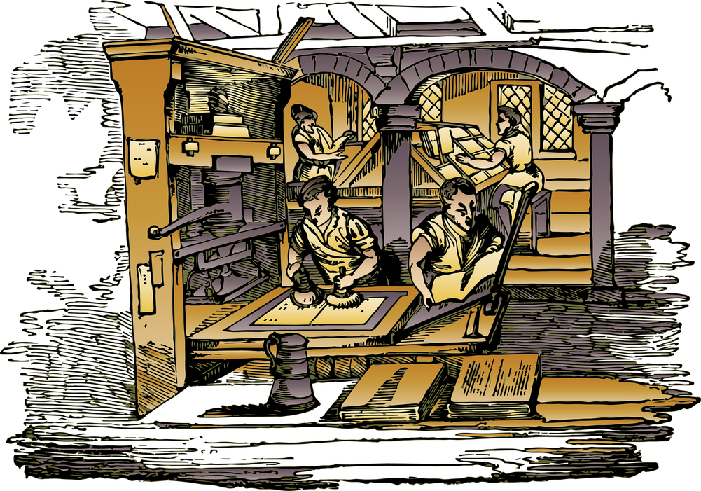 Gutenberg och tryckpressen